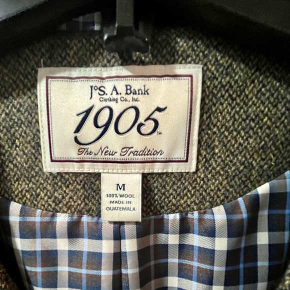 Jos A Banks Men’s Olive Jacket and Vest Size Medium - Picture 6 of 6